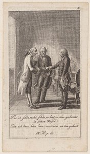 Sheet 8 to the "Anecdotes and Character Traits of Frederick the Second, King of Prussia" by Daniel Nikolaus Chodowiecki