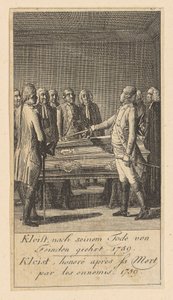Sheet 9 of the "Brandenburg War Scenes" by Daniel Nikolaus Chodowiecki