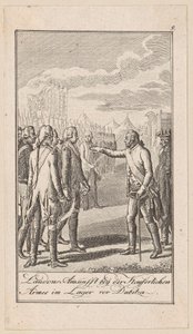Plate 9 of "Depictions from Modern History" by Daniel Nikolaus Chodowiecki
