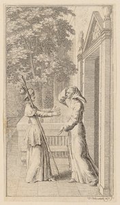 Brother Greycoat and the Pilgrim, Plate 4 from the First Edition of 