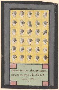 Thirty Physiognomic Heads by Daniel Nikolaus Chodowiecki