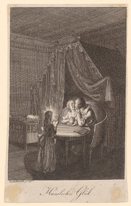 Domestic Happiness by Daniel Nikolaus Chodowiecki