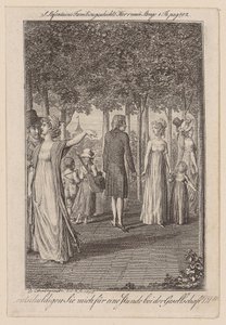 Hermann Brings Two Children to Their Sick Father Bergmann by Daniel Nikolaus Chodowiecki