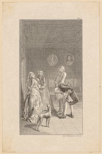 Her First Husband by Daniel Nikolaus Chodowiecki