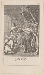 King, Plate 7 from the Series 