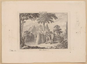 Period III, Plate 4 of the Series "The Course of Life" by Daniel Nikolaus Chodowiecki