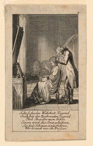 The Hair-Do, Illustration for "Königl: Grosbrit Genealogischer Kalender auf das 1780 Jahr Lauenberg bey J.G. Berenberg"