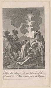 Death of Pliny the Elder, Plate 7 from the Series 