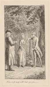 Father Surprises Him with Minchen in the Grove by Daniel Nikolaus Chodowiecki