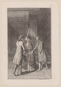 Two Travelers Arrive at the Lady