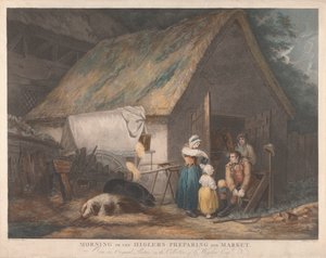 Morning or the Higlers Preparing for Market