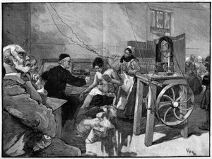 Electrotherapy at the Salpetriere: Diagnosis by Dr. Vigouroux in 1887