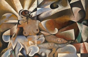 Femme Cubiste by Vladimir Davidovich Baranov-Rossine