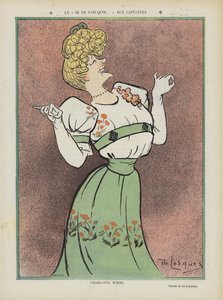 Charlotte Wiehe, Danish actress by Daniel de Losques