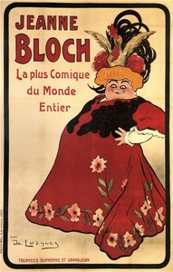Jeanne Bloch, 1908 by Daniel de Losques