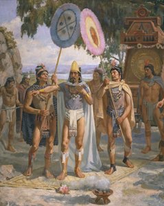 Emperor Montezuma II at Chapultepec