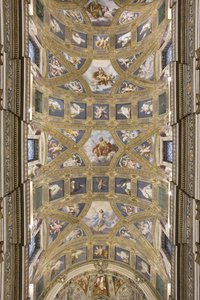 Vault of the central nave, Church of S. Maria Assunta