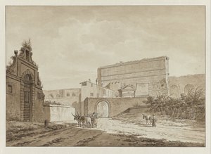 The Porta Maggiore in Rome