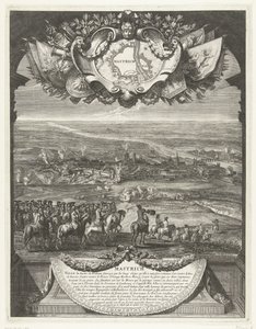 Conquest of Maastricht by the French on June 30, 1673 from Grandes Conquêtes du Roi (series title)