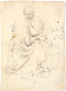Study for an Apostle Figure or Similar by Dankvart Dreyer