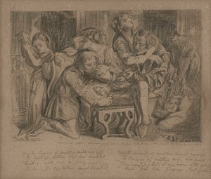 Hesterna Rosa by Dante Gabriel Charles Rossetti