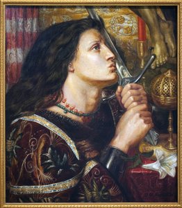 Joan of Arc Kissing the Sword of Deliverance