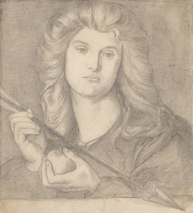 Study for Venus Verticordia by Dante Gabriel Charles Rossetti