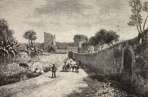 Castello gate, Corneto Tarquinia, Italy by Dante Paolocci