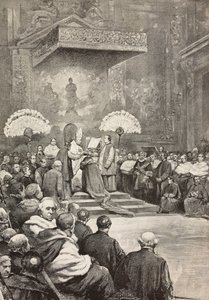 Consistory on November 13, Pope Leo XIII creating new cardinals, Vatican by Dante Paolocci