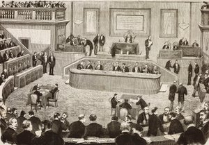Session on July 26 of the Italian Senate, Rome, Italy