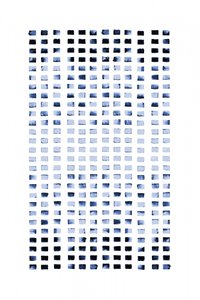 Indigo Square Gradient by Danushka Abeygoda