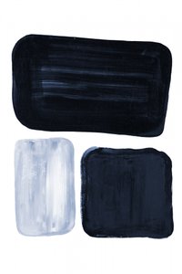 Minimalist Blue Blocks by Danushka Abeygoda