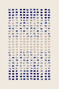 Modern Blue Grid by Danushka Abeygoda