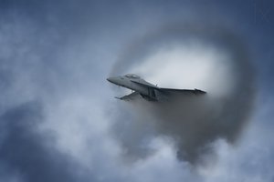 Fighter Jet Sonic Boom by Darek Siusta