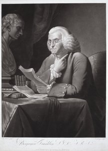 Benjamin Franklin by David (after) Martin