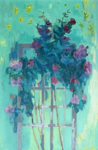 Rose Trellis by David Alan Redpath Michie