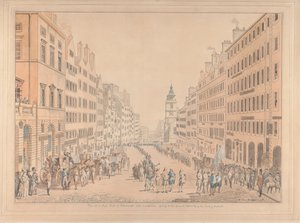 View of the High Street of Edinburgh and the Commissioner by David Allan