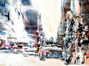 Abstract City Street