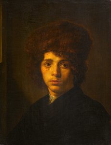 Young Man with a Fur Hat by David Bailly