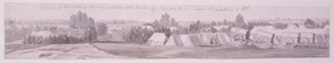 Landscape with Figures and a Wagon by David Charles Read