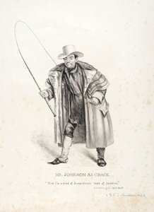 Mr. Johnson as Crack by David Claypoole Johnston