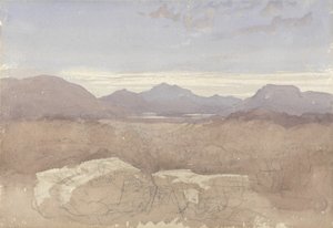 A Mountainous View, North Wales, c.1818