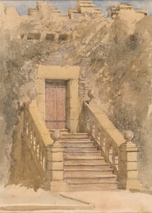 Doorway at Haddon Hall by David Cox