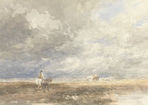 Going to the Hayfield by David Cox