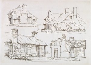 Plate 3 from Progressive Lessons on Landscape for Young Beginners, 1816 by David Cox