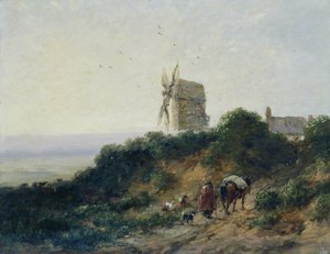 The Road to the Mill by David Cox