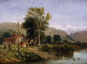 Waiting for the Ferry by David Cox
