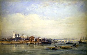 Westminster and the Thames from the Battersea Shore