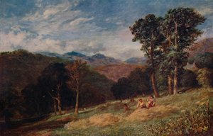Haymaking, near Conway