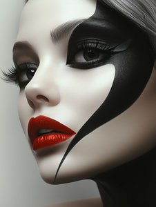 Dramatic Beauty Portrait by David Drake